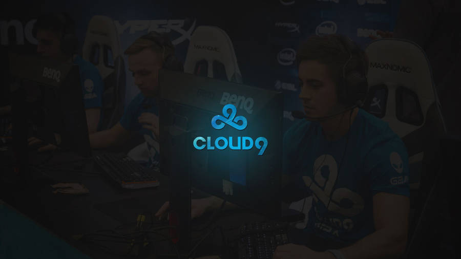 Cloud9 Logo With E-spot Players Wallpaper