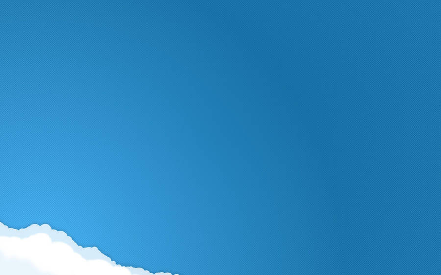 Cloudy Plain Blue Sky Wallpaper