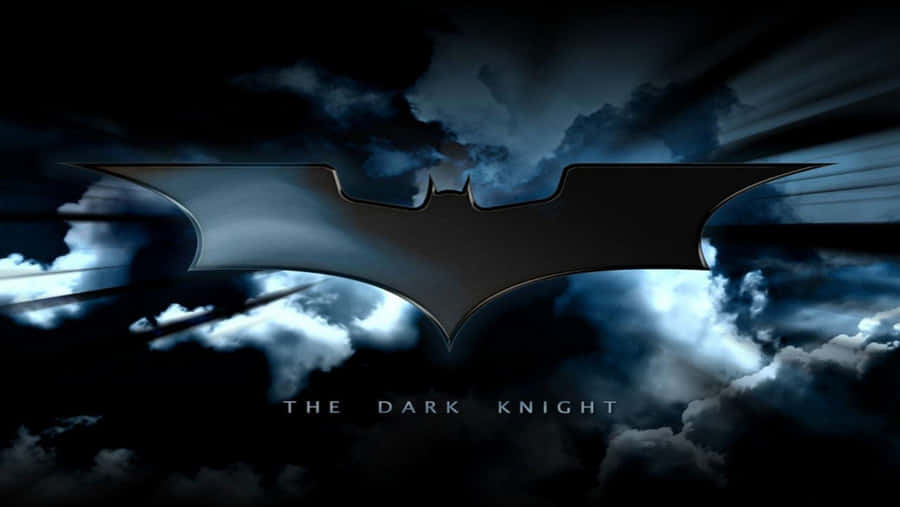 Cloudy Sky Bat Logo Dark Knight Hd Wallpaper