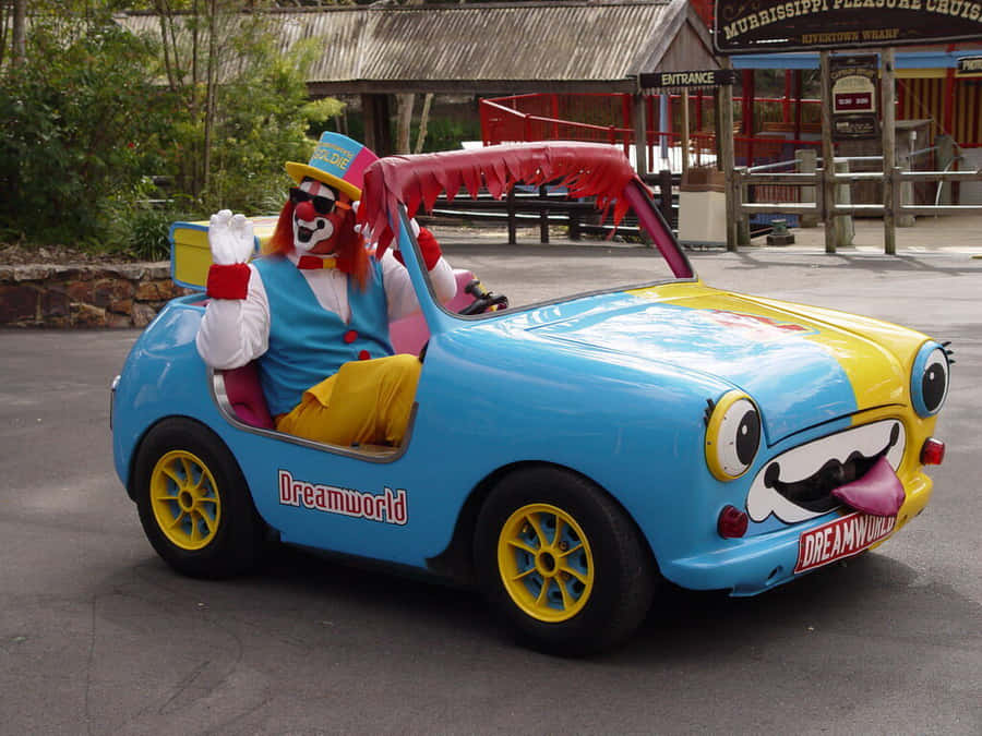 Clownin Colorful Carat Theme Park.jpg Wallpaper