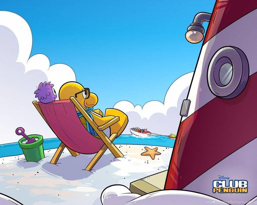 Club Penguin Bart Simpson Wallpaper