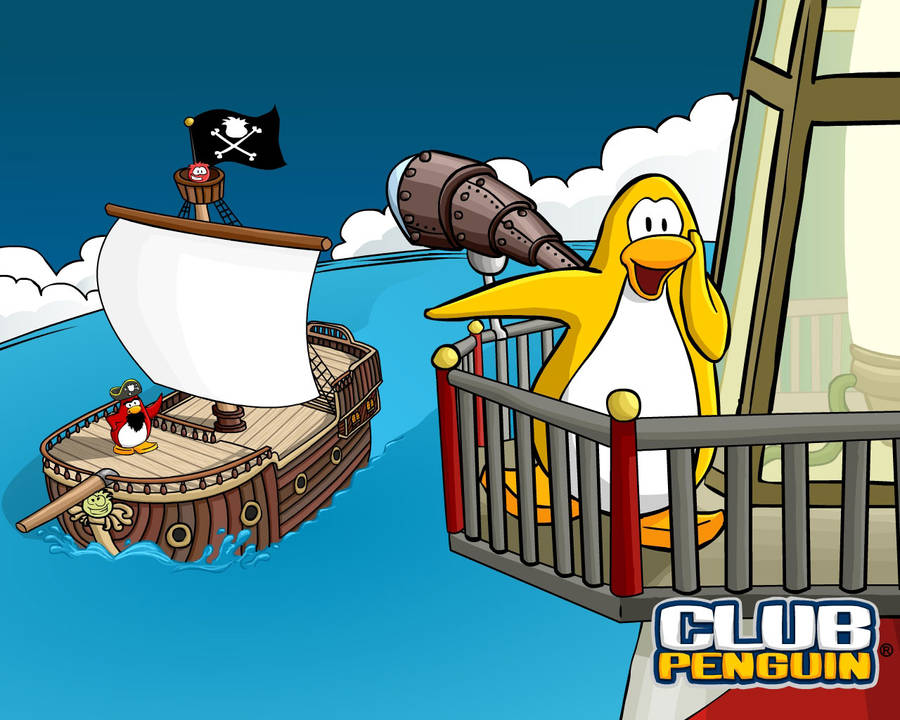 Club Penguin Tower Wallpaper