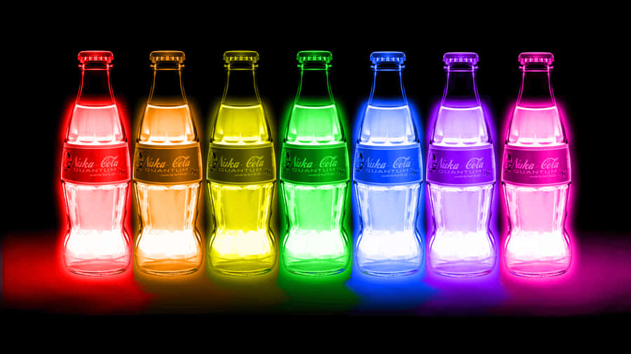 Coca Cola Bottle Lights Wallpaper