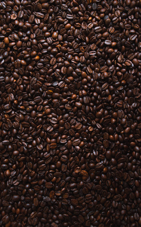 Coffee Aesthetic Pattern Wallpaper