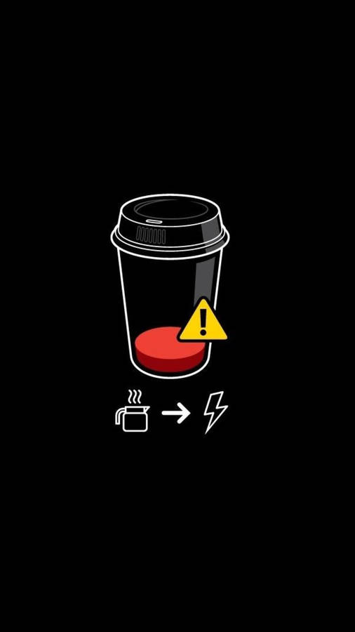 Coffee Battery Samsung Galaxy S4 Wallpaper