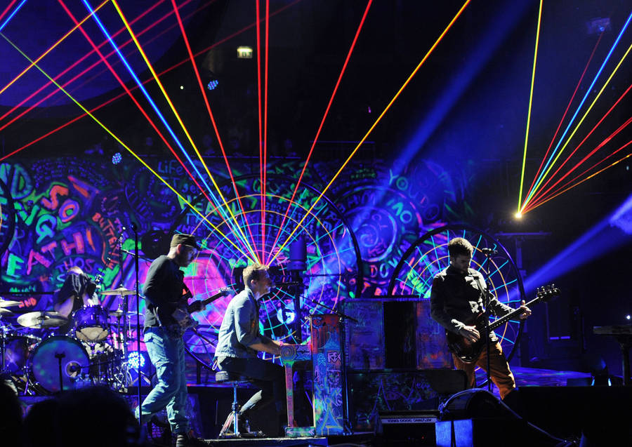 Coldplay Live In Concert Wallpaper