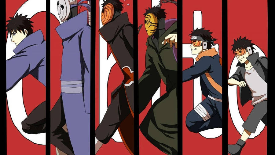 Collage Evolution Obito Wallpaper