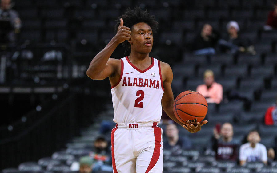 Collin Sexton In Action Wallpaper