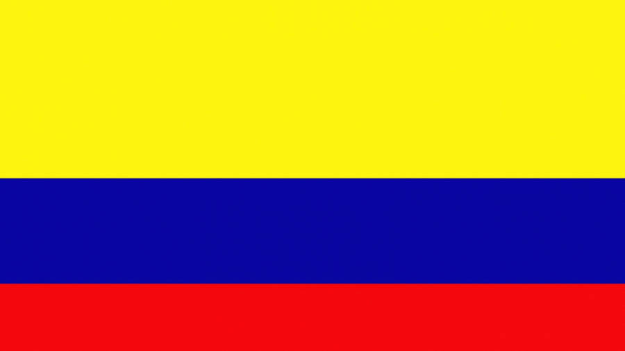 Colombia Flag Vibrant Wallpaper