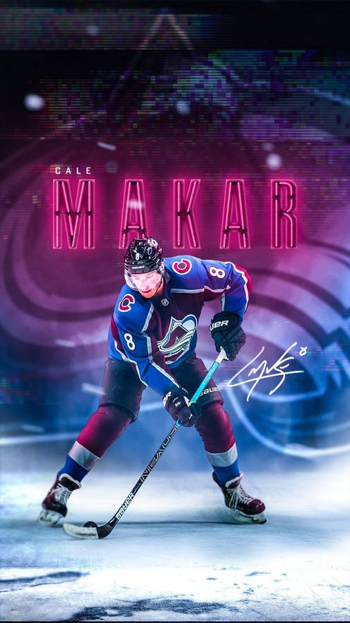 Colorado Avalanche Cale Makar Wallpaper