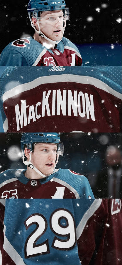 Colorado Avalanche Player Nathan Mackinnon Wallpaper