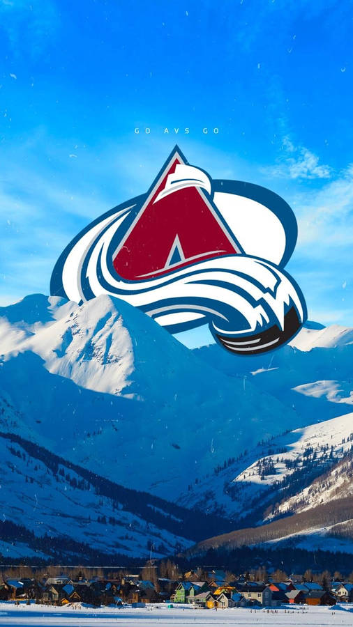 Colorado Avalanche Snowcapped Mountains Wallpaper