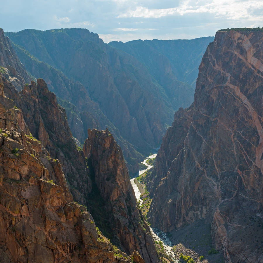 Colorado Black Canyon Cliffs Wallpaper