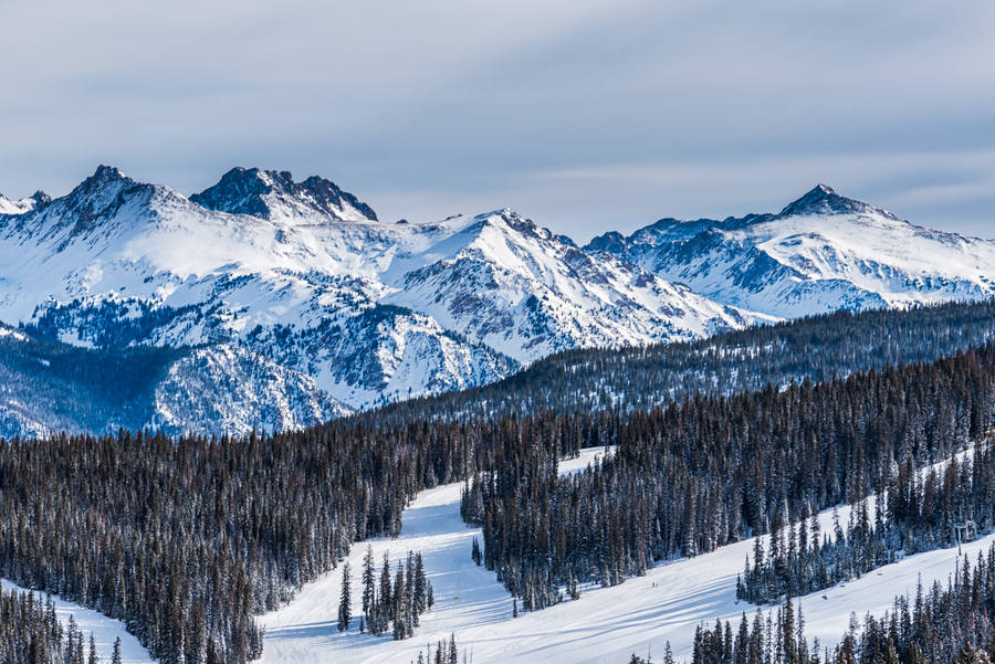 Colorado Vail Ski Resort Wallpaper