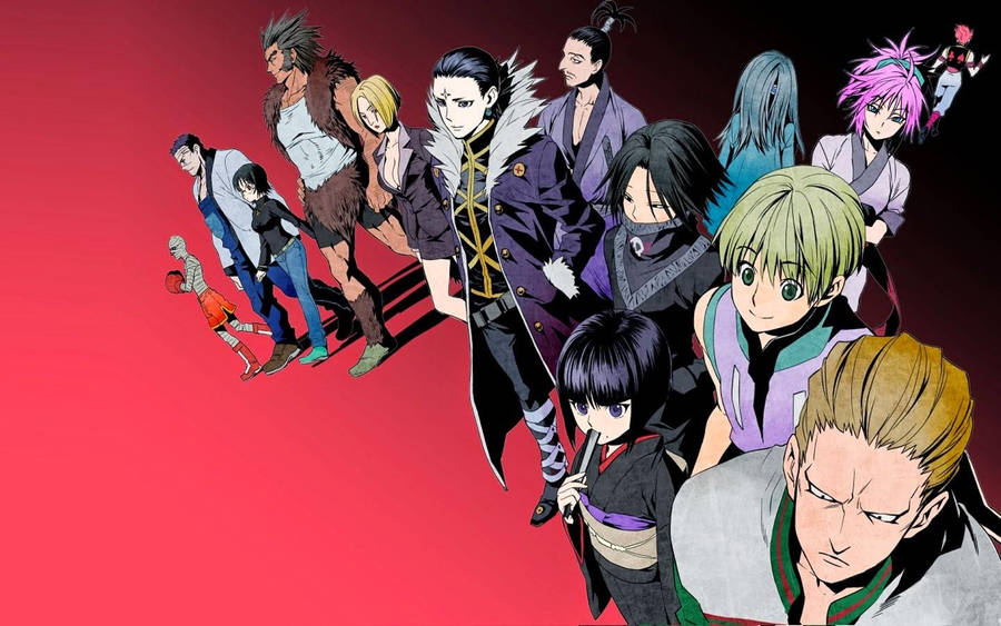 Colored Art Phantom Troupe Wallpaper