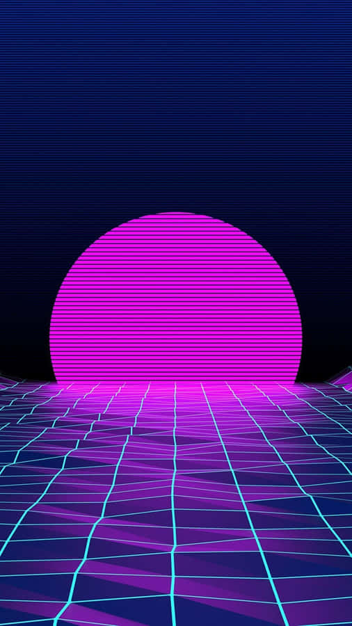 Colorful 80's Style Iphone Wallpaper. Wallpaper