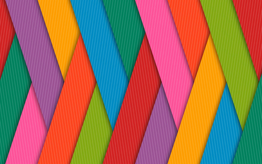 Colorful Abstract Weave Material Design Wallpaper