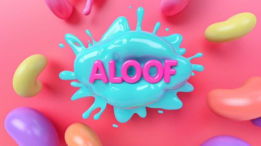 Colorful Aloof Splash Art Wallpaper