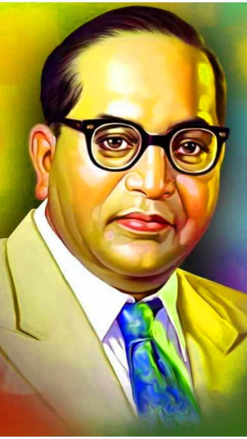 Colorful Ambedkar 4k Wallpaper