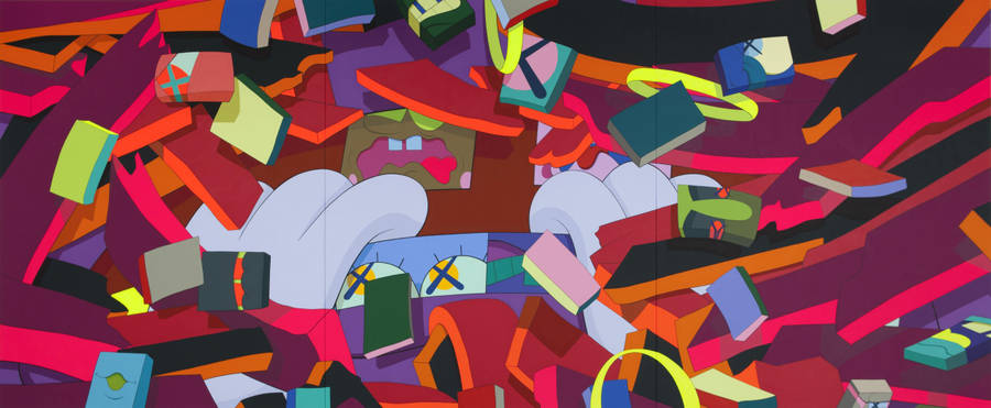 Colorful Artwork Kaws Pc Wallpaper