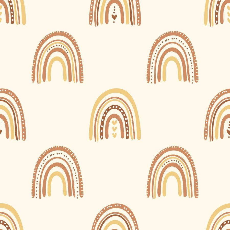 Colorful Boho Rainbow Perfectly Captured Wallpaper