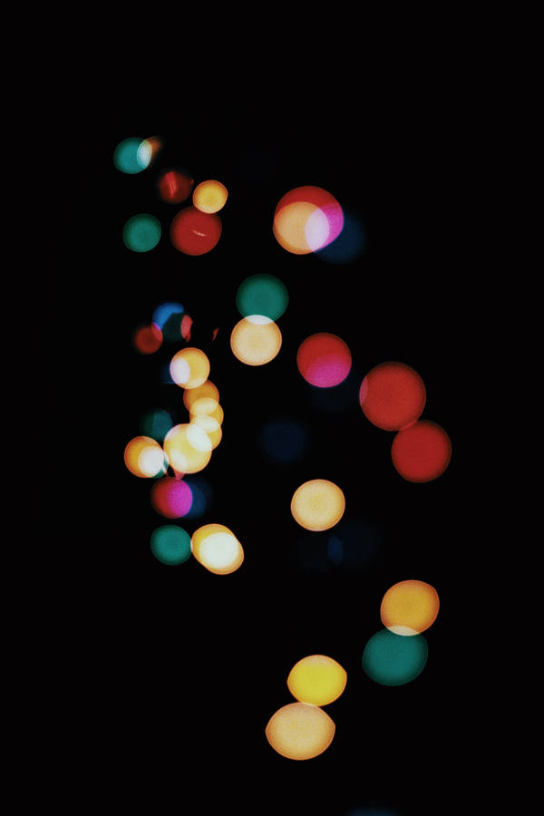 Colorful Bokeh Pattern For Phone Wallpaper