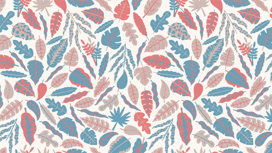 Colorful_ Foliage_ Pattern Wallpaper