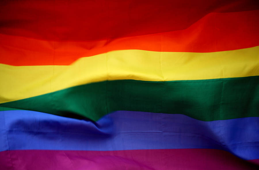 Colorful Gay Rainbow Flag Wallpaper