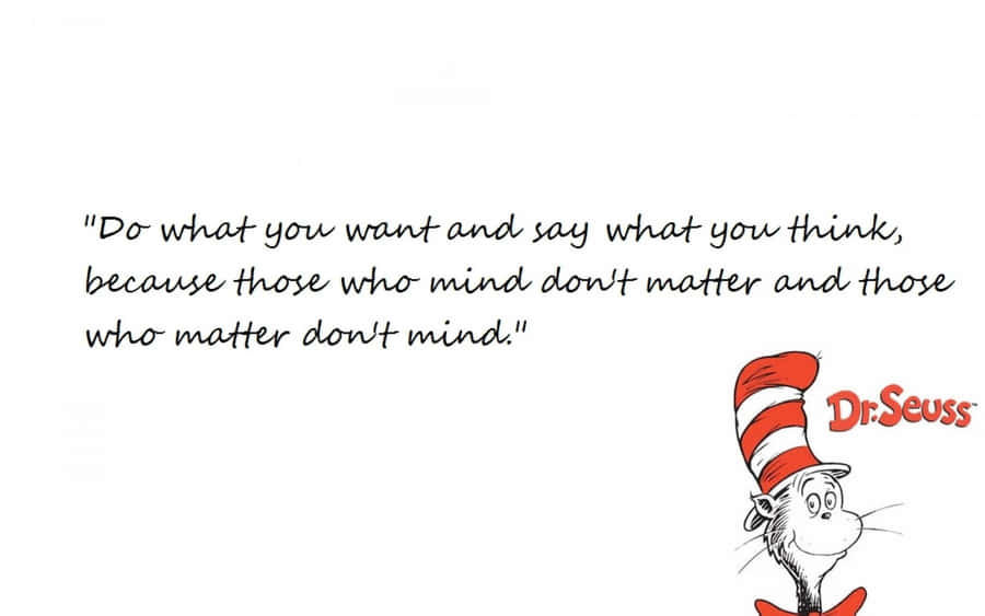 Colorful Imagination Bursting Out With Dr. Seuss Characters Wallpaper