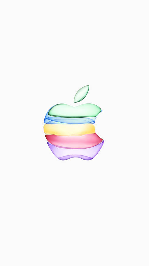 Colorful Iphone Logo 4k Iphone 11 Wallpaper