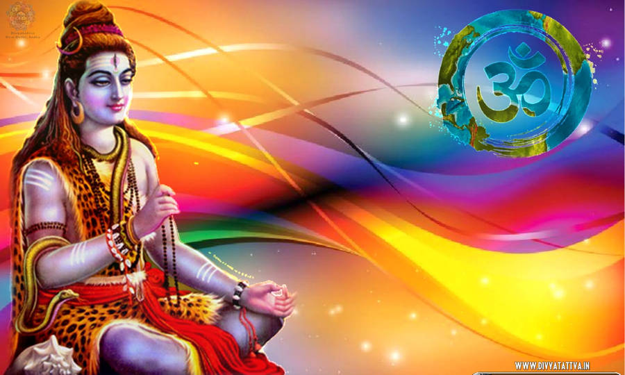 Colorful Mahadev In Hd Wallpaper