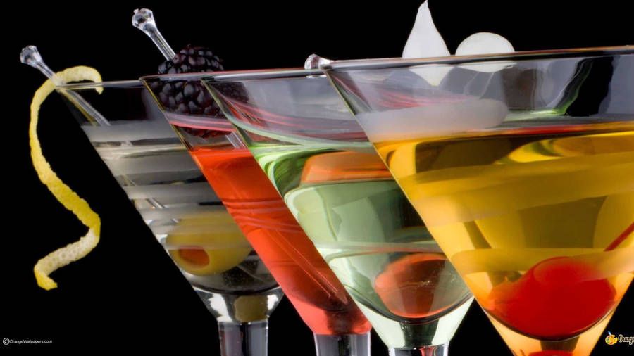 Colorful Margarita Drinks Wallpaper