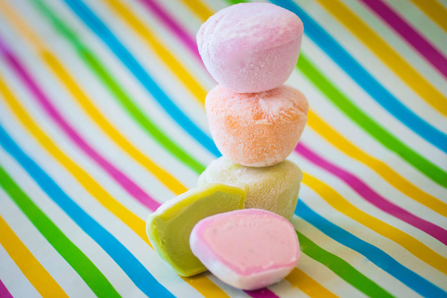 Colorful Mochi Wallpaper