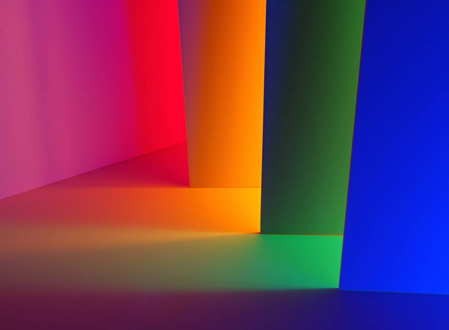 Colorful Rainbow Gradient Wallpaper