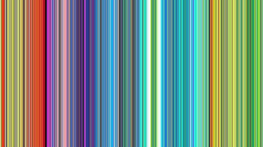 Colorful Rainbow Striped Wallpaper