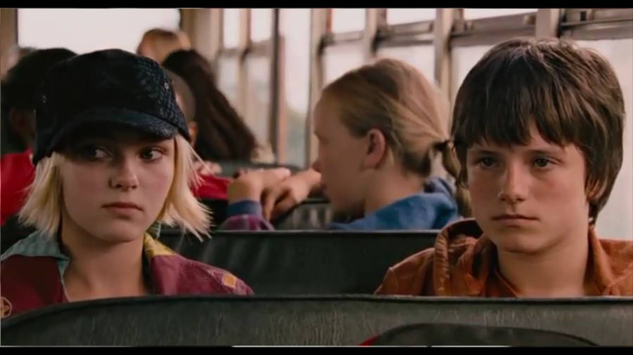 Colorful School Bus From Bridge To Terabithia Wallpaper