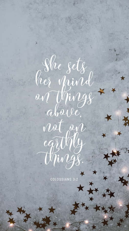 Colossians Christian Quotes Wallpaper