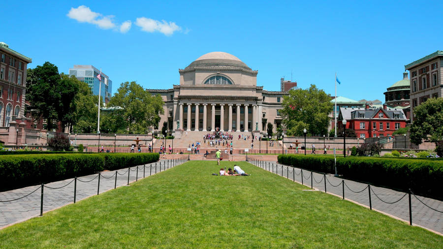 Columbia University Business School Grounds Wallpaper