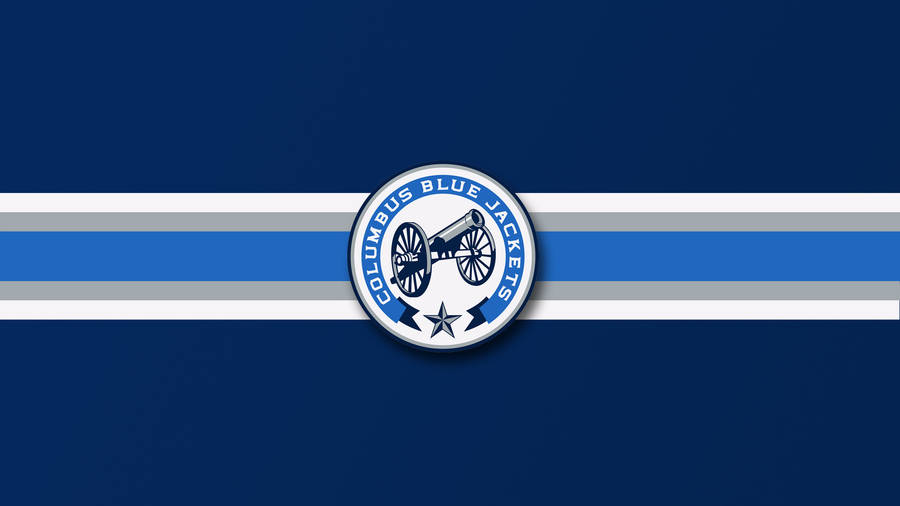 Columbus Blue Jackets Alternate Logo Wallpaper