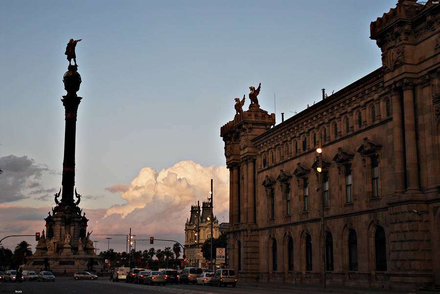 Columbus Monument Wallpaper