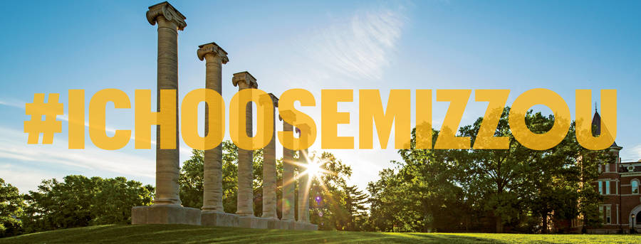 Columns Of The University Of Missouri #ichoosemizzou Wallpaper