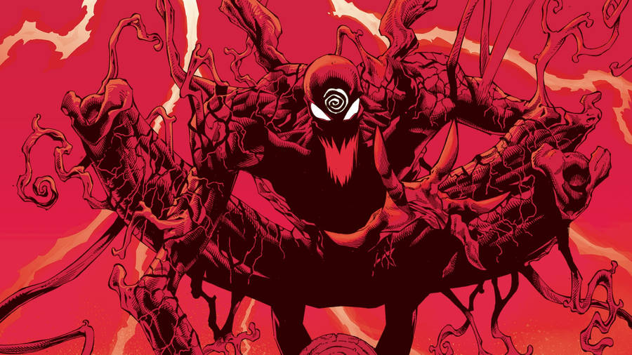 Comic Antagonist Carnage Wallpaper