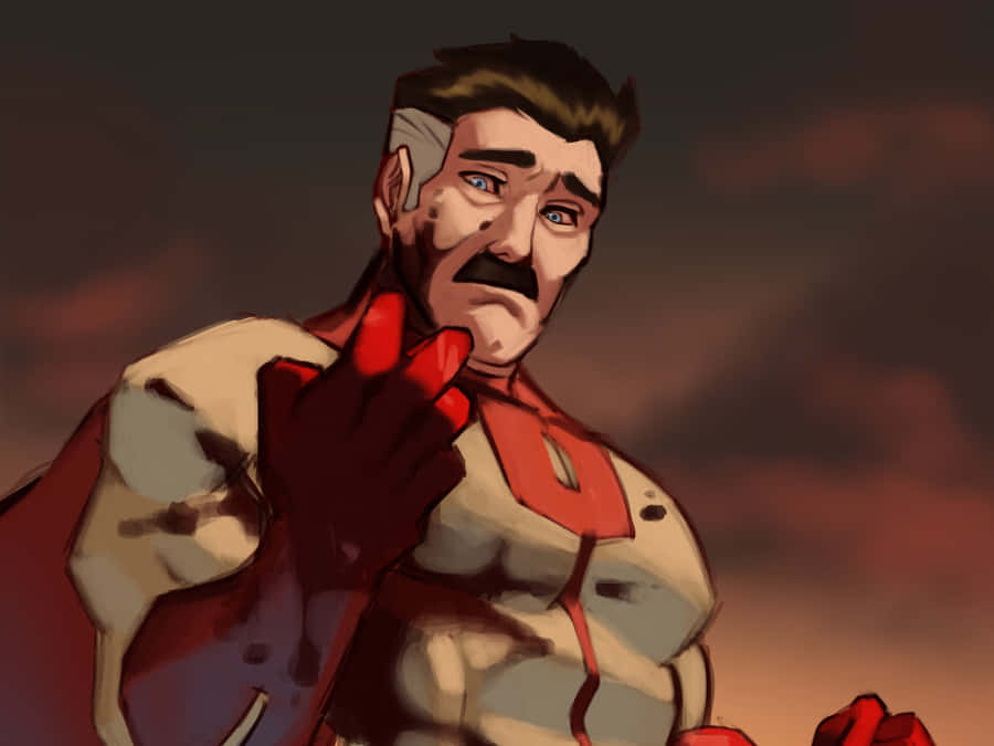 Comic Book Omni Man Wallpaper