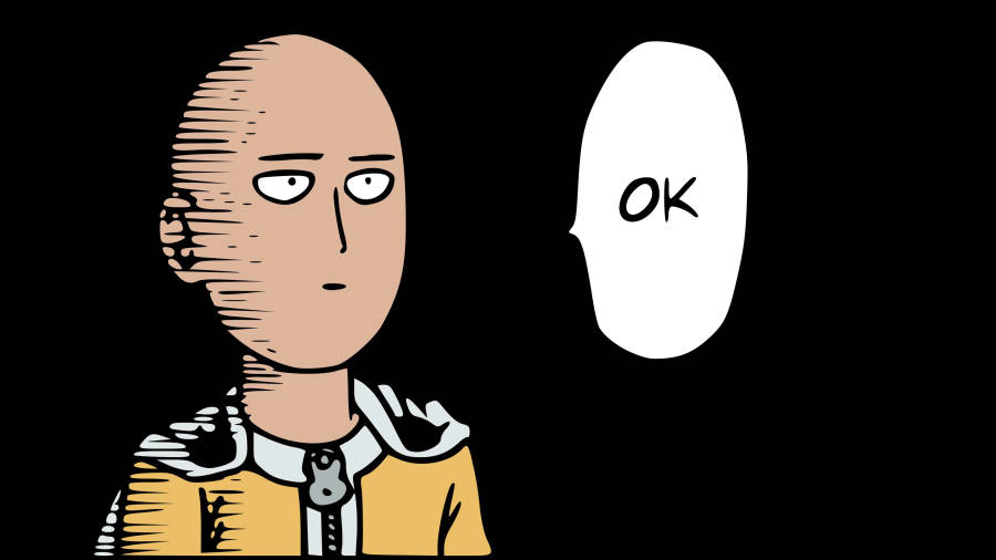 Comic Funny Anime Saitama Wallpaper