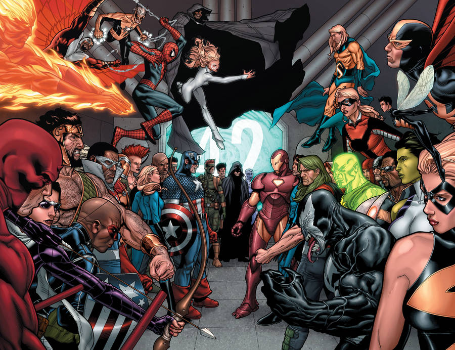 Comic Group Marvel Laptop Wallpaper