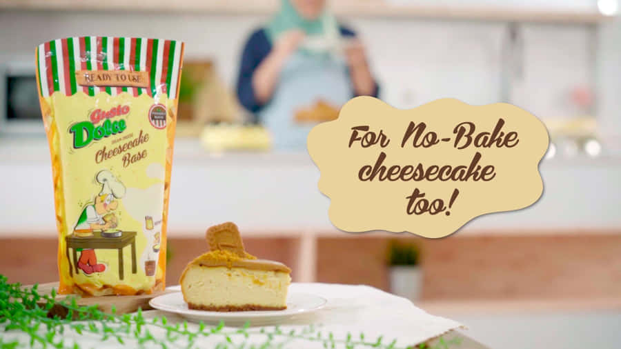 Commercial For Cheesecake Base Wallpaper