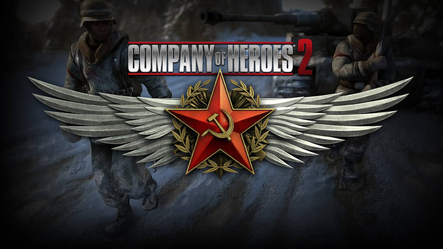 Company Of Heroes 2 Marching On Snow Wallpaper