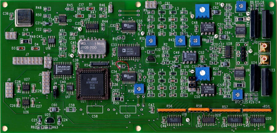 Complete Circuit Board Parts Wallpaper