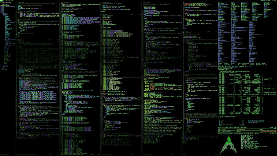 Complicated Terminal Codes Wallpaper