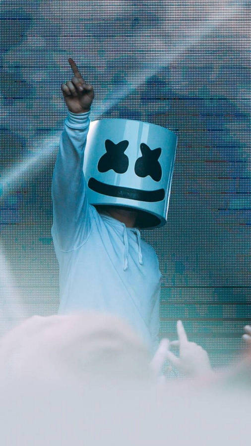 Concert Stage Marshmello Iphone Wallpaper